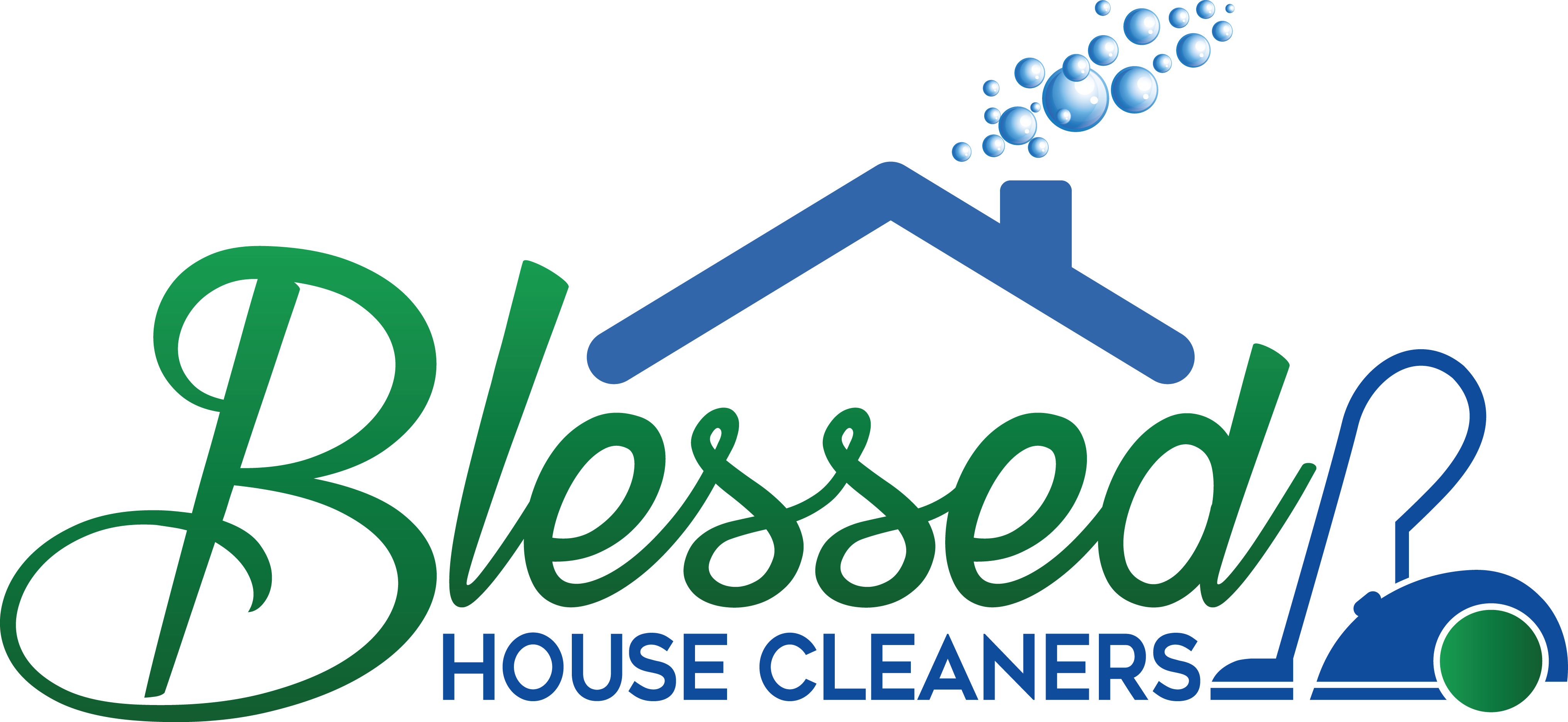 Blessed House cleaners logo