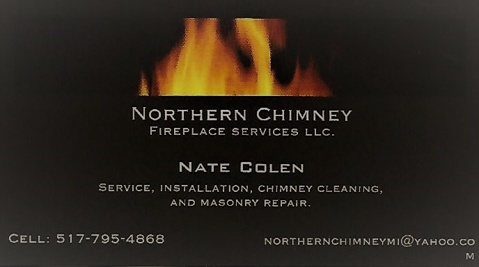 Northern chimney fireplace services logo
