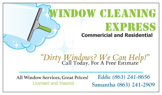 Window Cleaning Express LLC logo