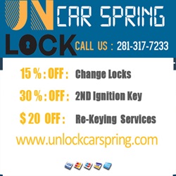 Unlock Car Spring logo