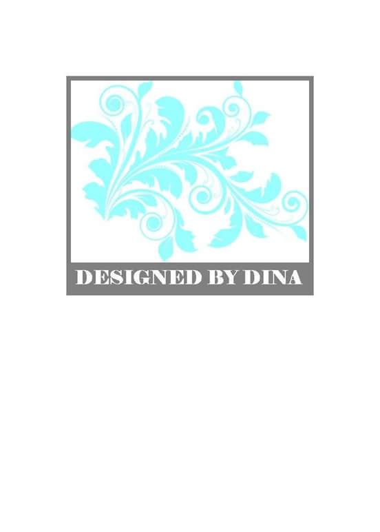 Designed by Dina logo
