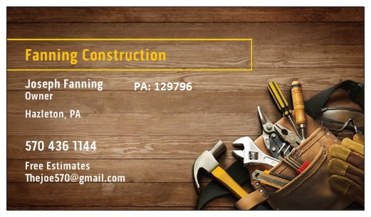 Fanning Construction logo