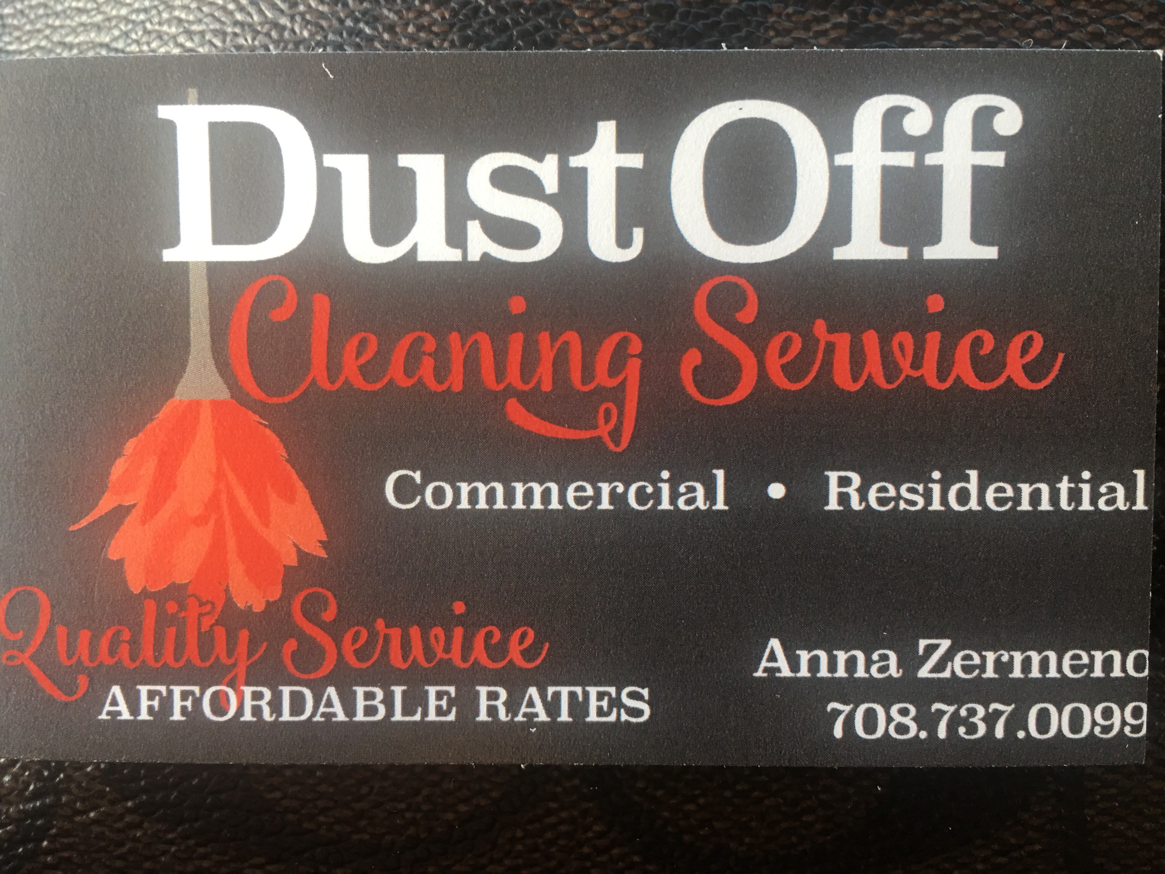 Dust Off Cleaning Service logo