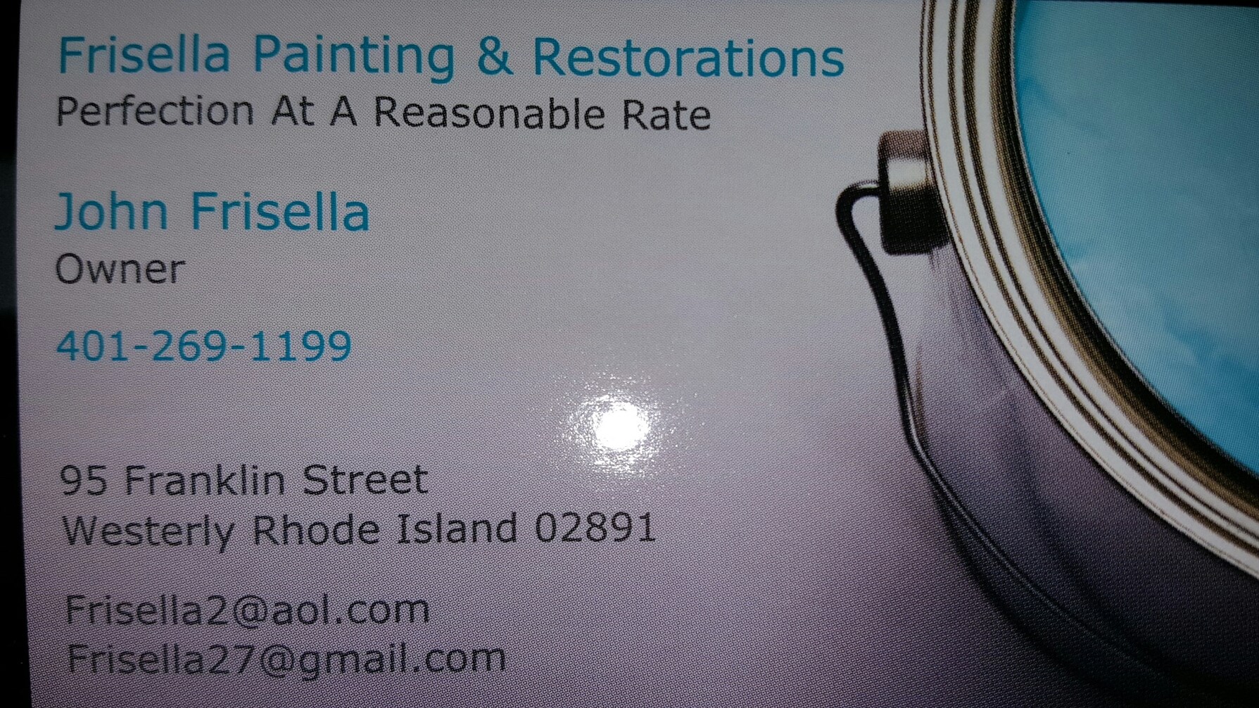 Frisella Painting and Restorations logo