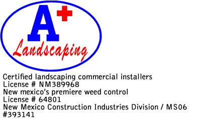 A+ Landscaping logo