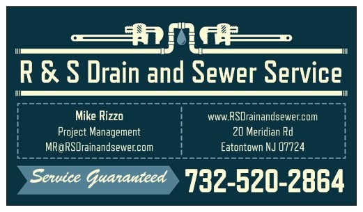 R & S Drain and Sewer Service logo