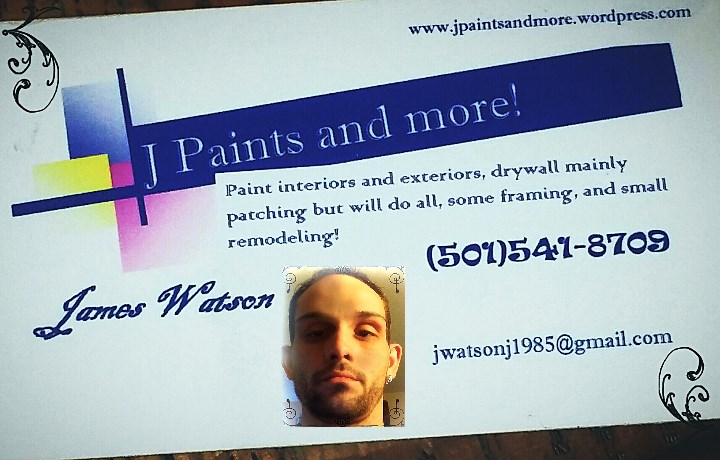 J Paints and more! logo