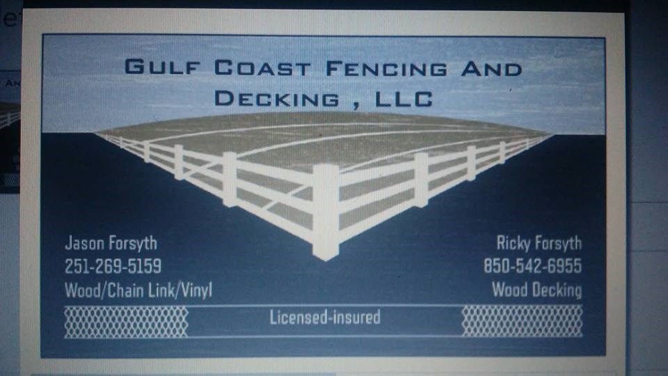 gulf coast fencing and decking logo