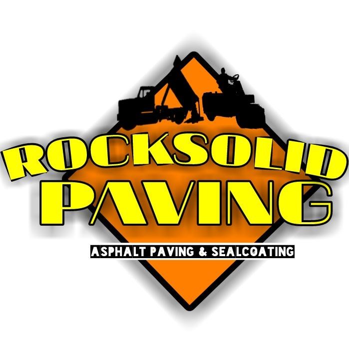 Rock solid paving logo