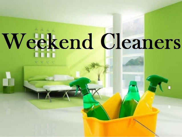 Weekend Cleaners logo