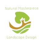 Logo for Natural Masterpiece Landscape Design