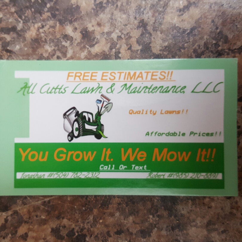 Avatar for All Cutts Lawn and Maintenance LLC