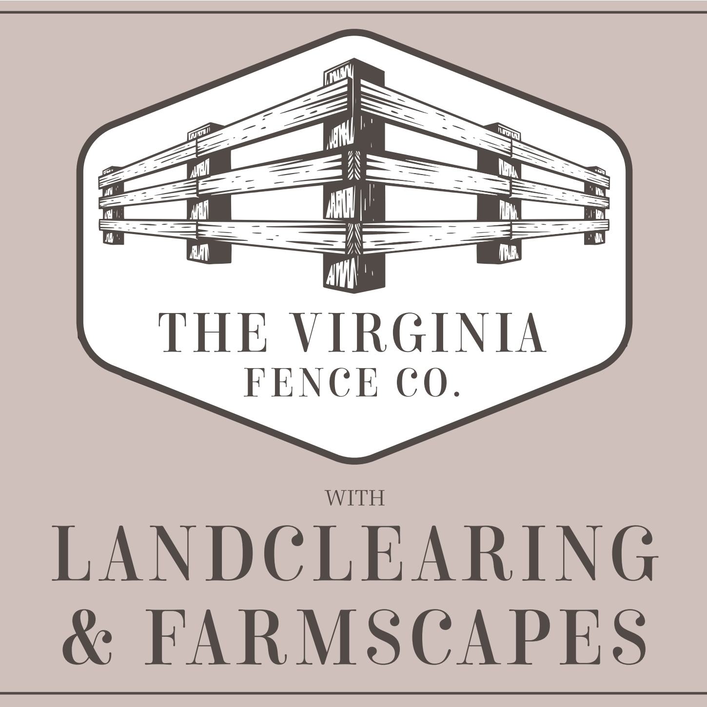 The Virginia Fence Company logo