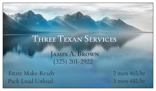 Three Texan Services logo