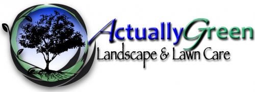 Actually Green Landscape & Lawn Care logo
