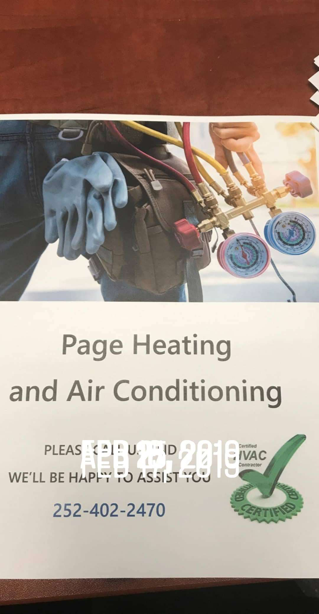 Avatar for Page Heating/ Air