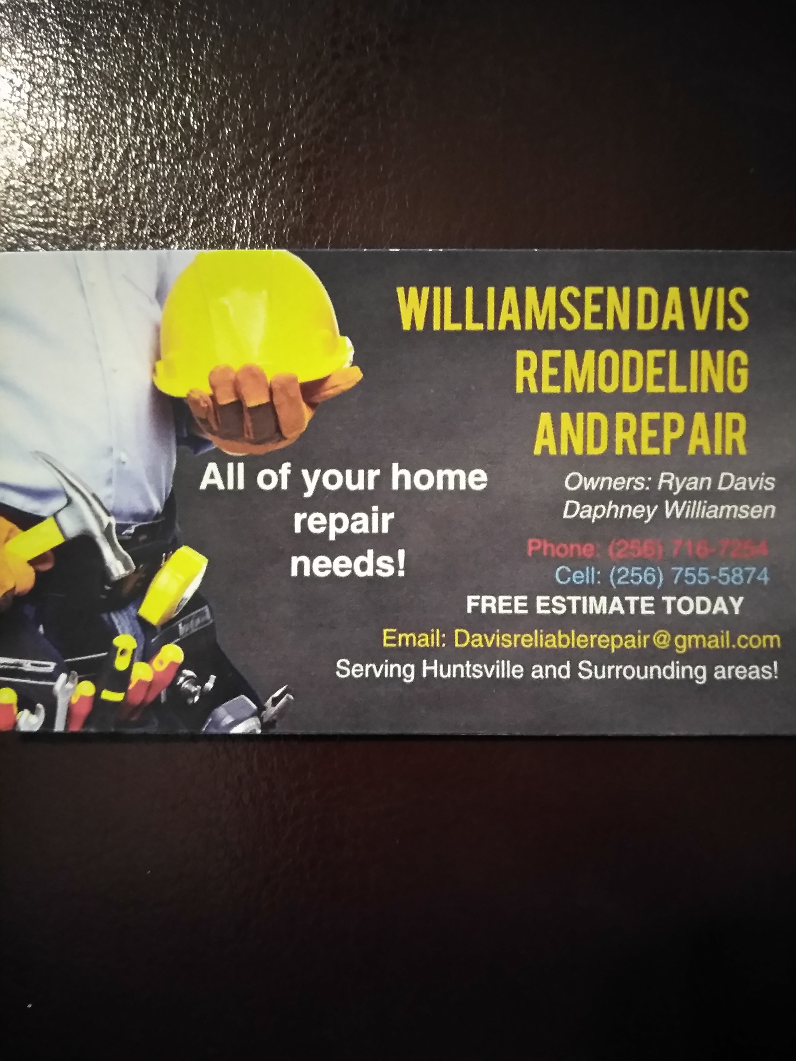Williamsen Davis Remodeling and Repair logo