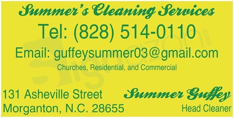 Summer's Cleaning Service's logo