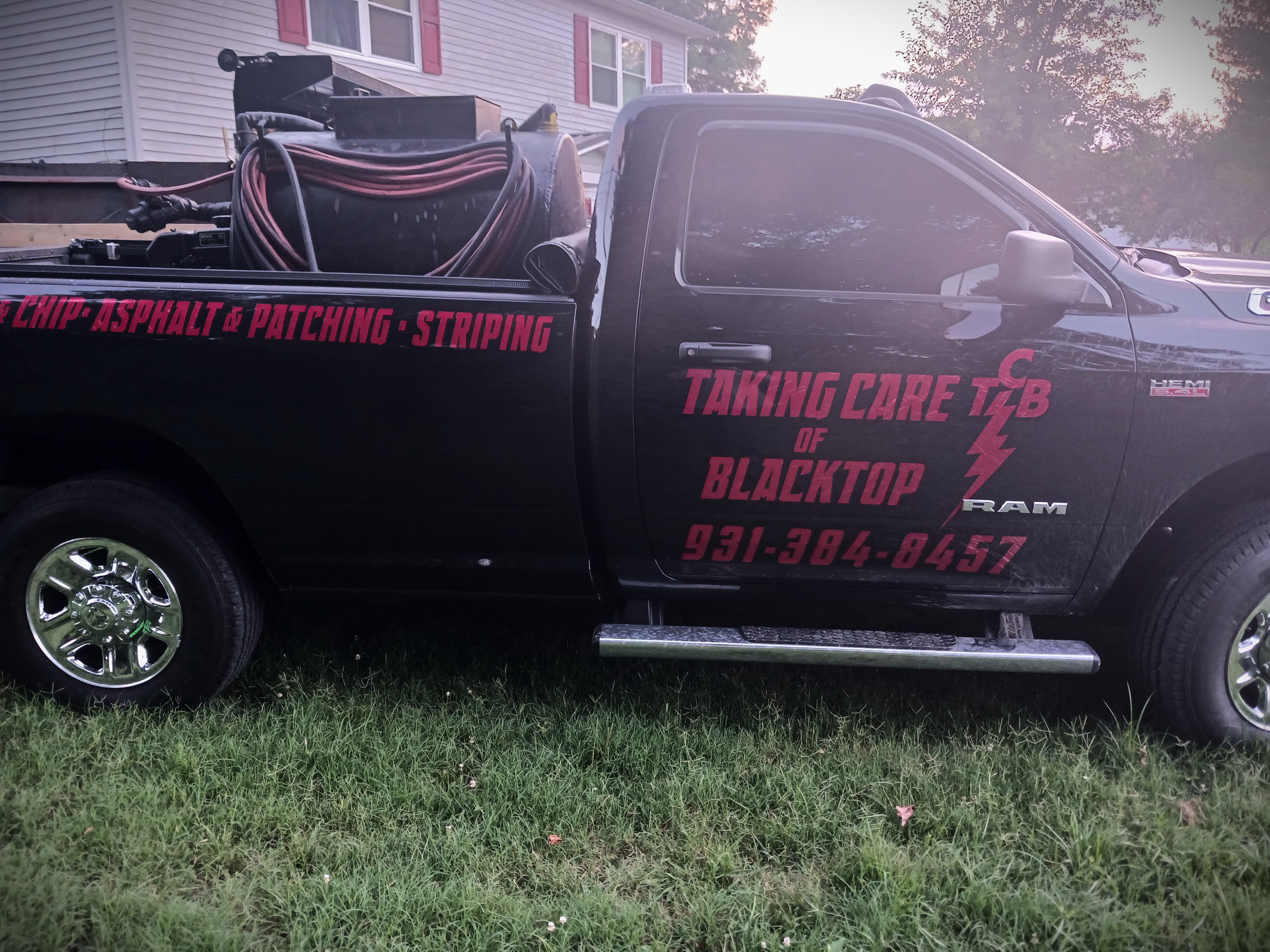 TCB Taking Care of Blacktop logo