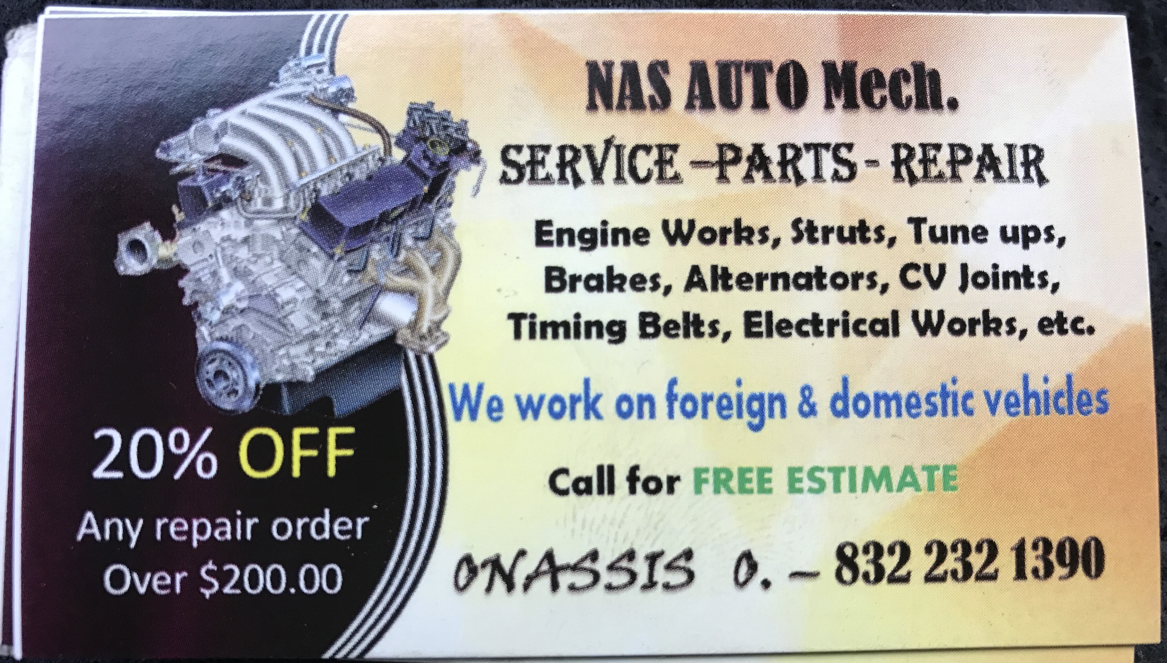 Avatar for Nas Auto Mech