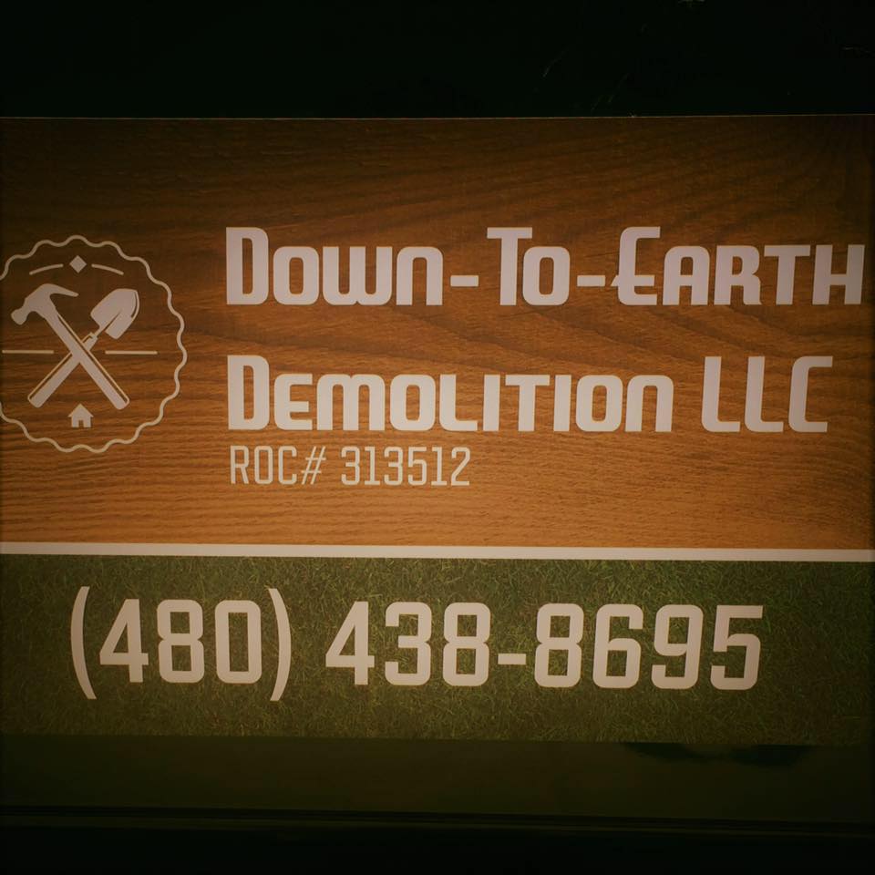 Down-To-Earth Demolition LLC logo