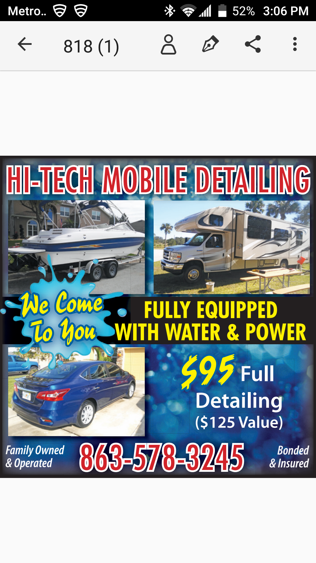 Avatar for Hi-Tech Mobile Detailing