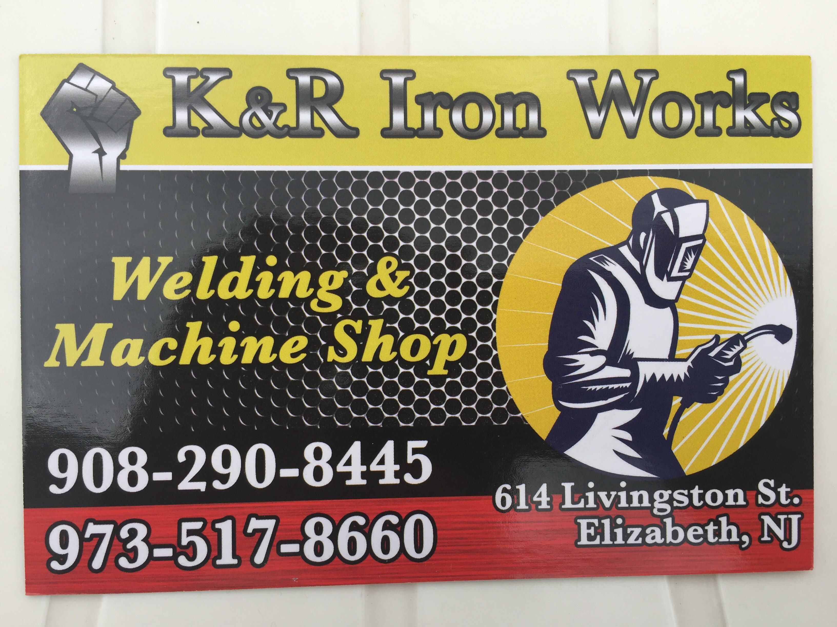 K&R Iron Works logo