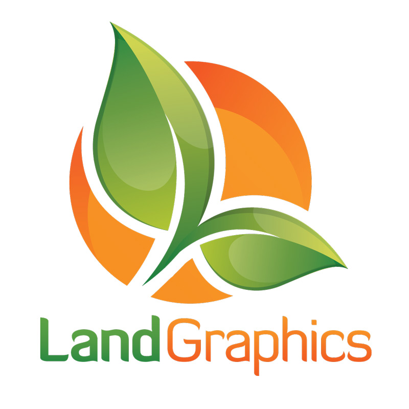 Land Graphics Inc^ logo
