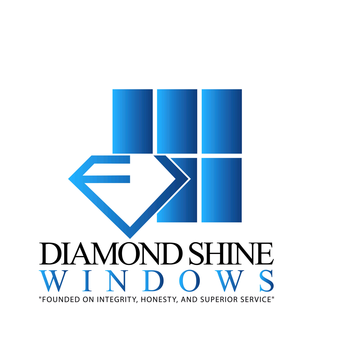 Logo for Diamond Shine Windows