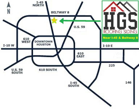 HGS Roofing Siding logo
