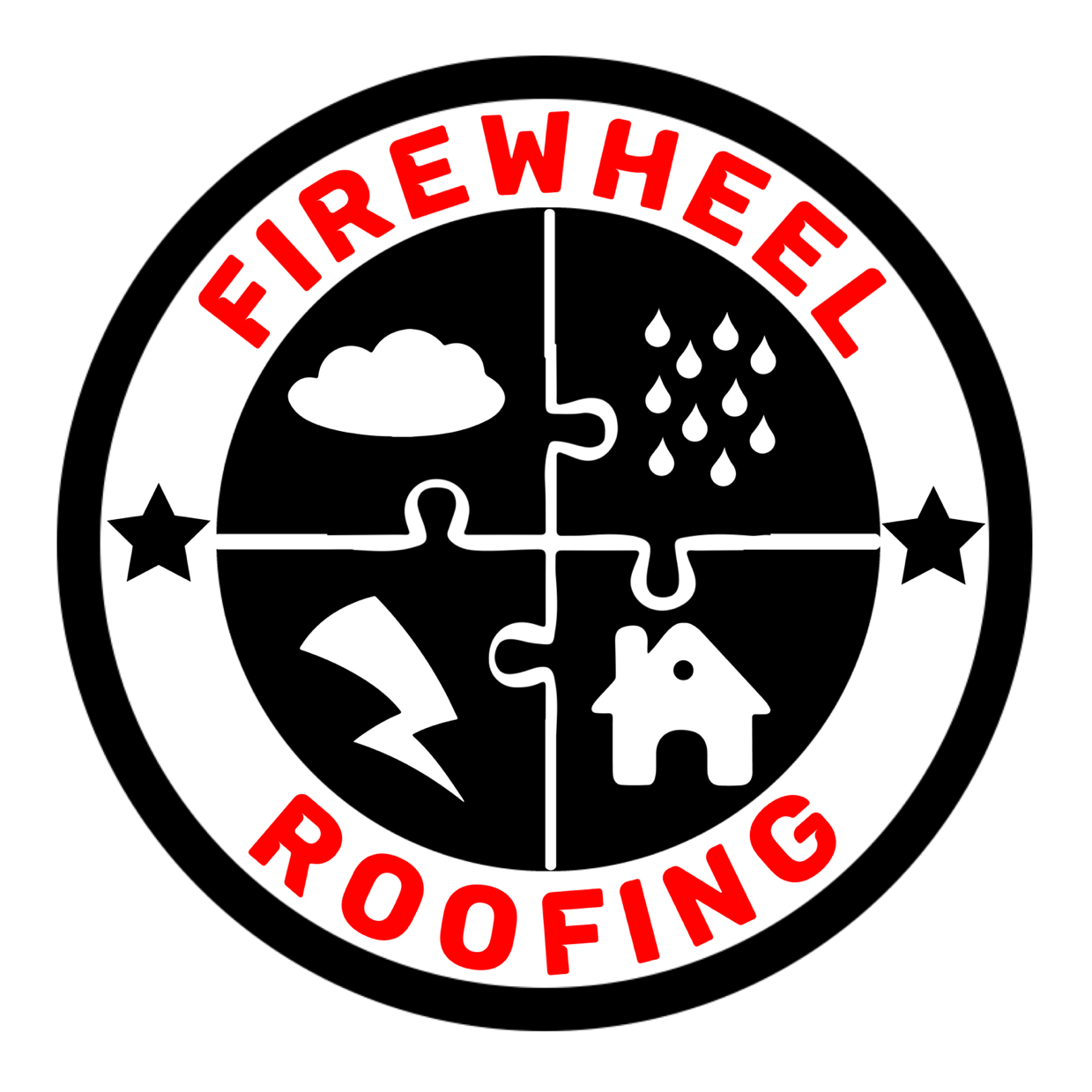 Logo for FireWheel Roofing