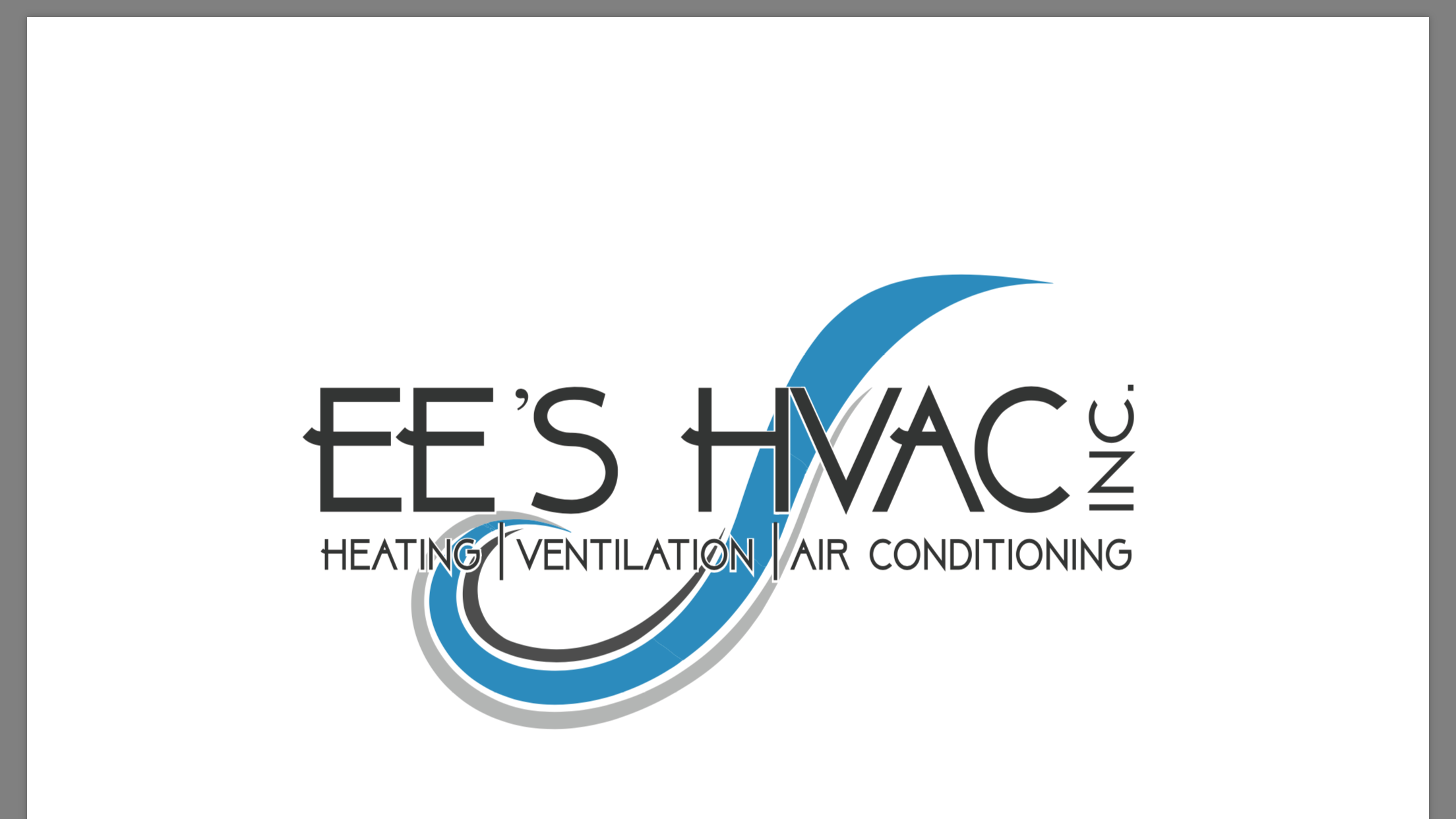 EEs Hvac inc logo