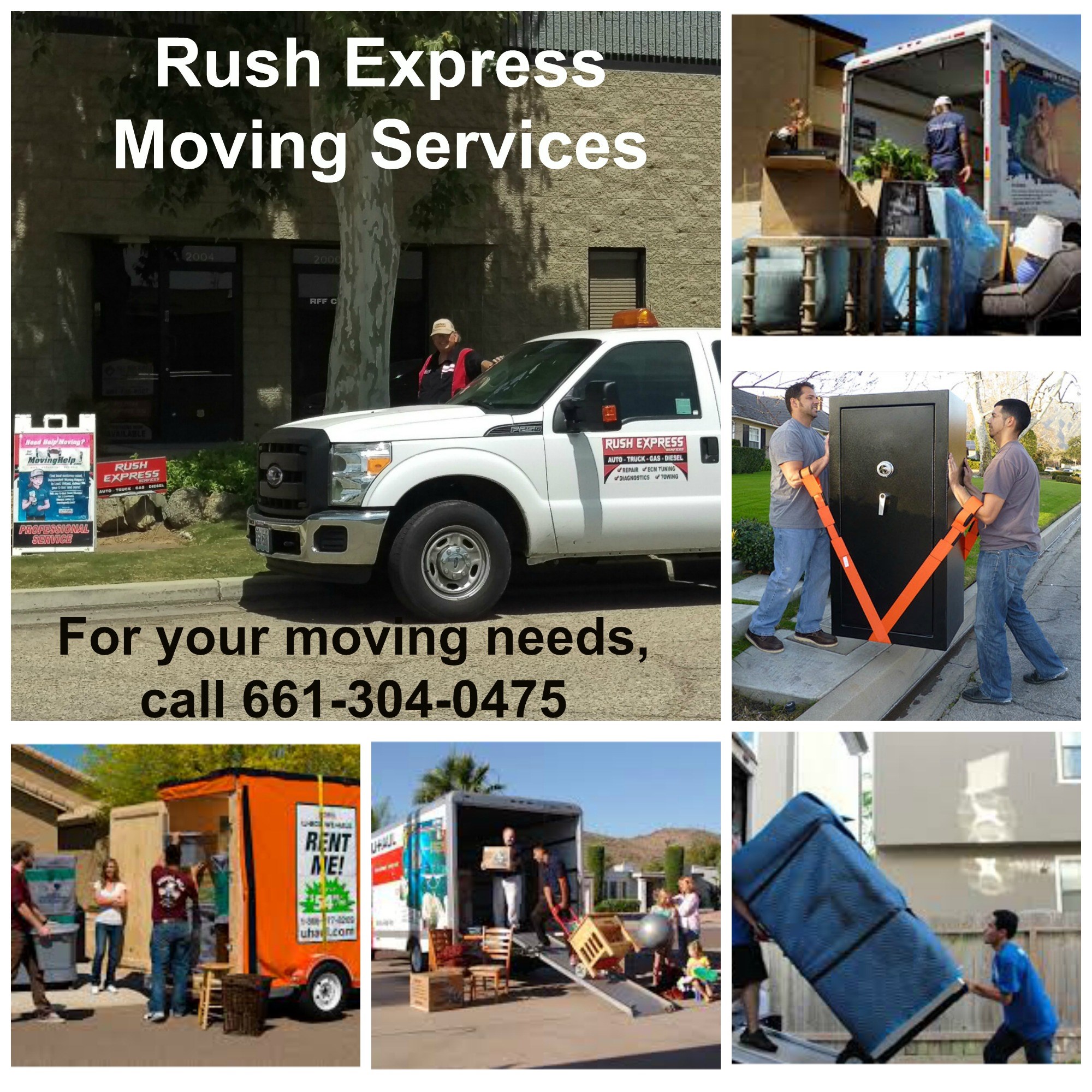 Rush Express Moving and Storage LLC logo