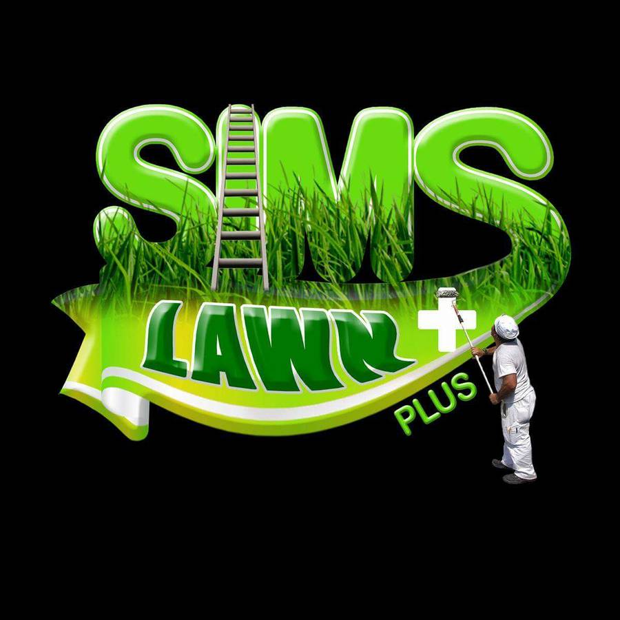 Sims Lawn Plus logo