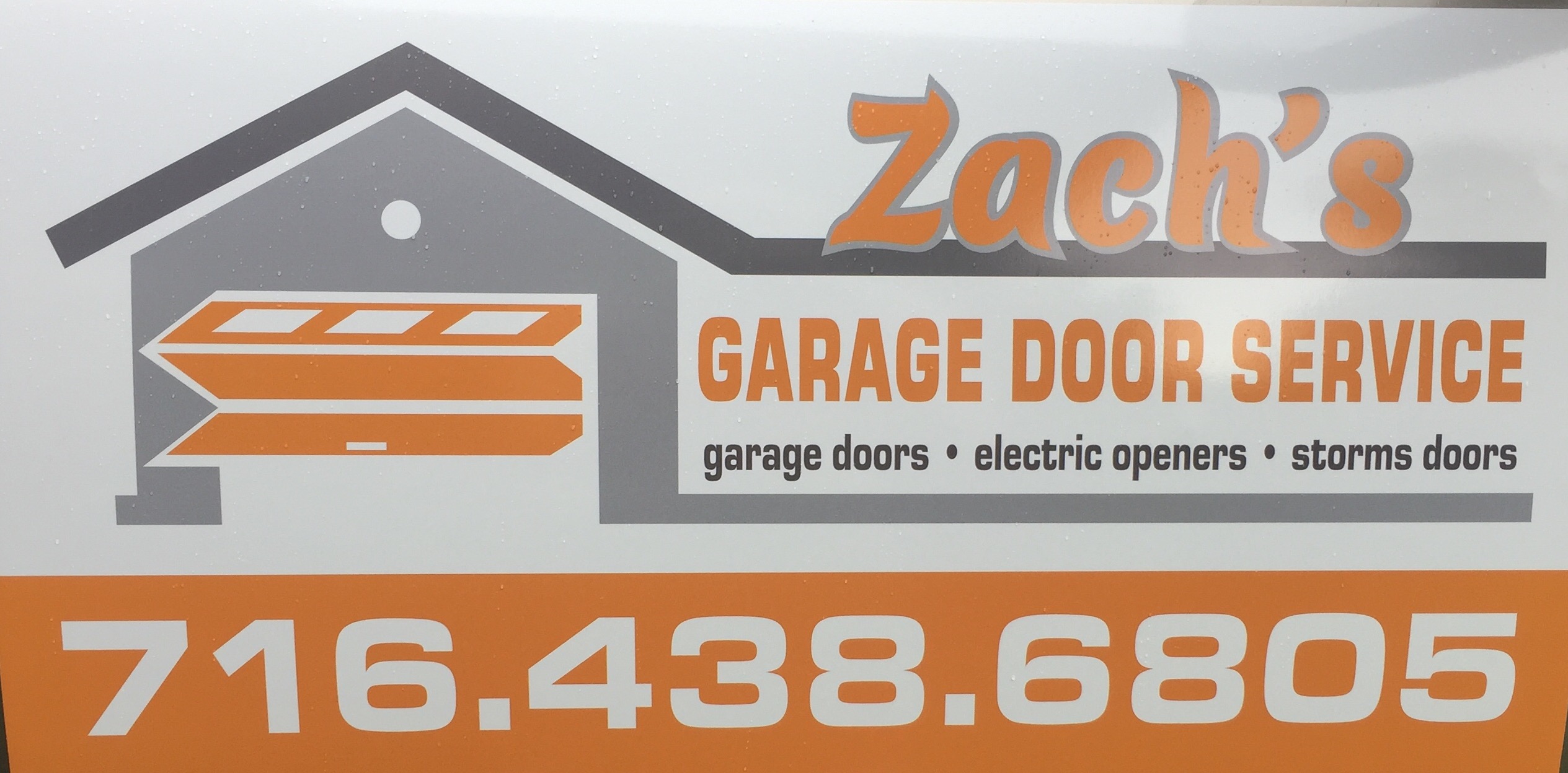 Zach's Garage Door Service logo