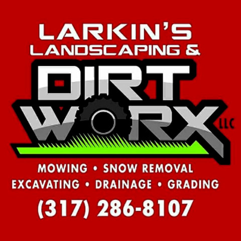 Larkin's Landscaping & Dirt Worx logo