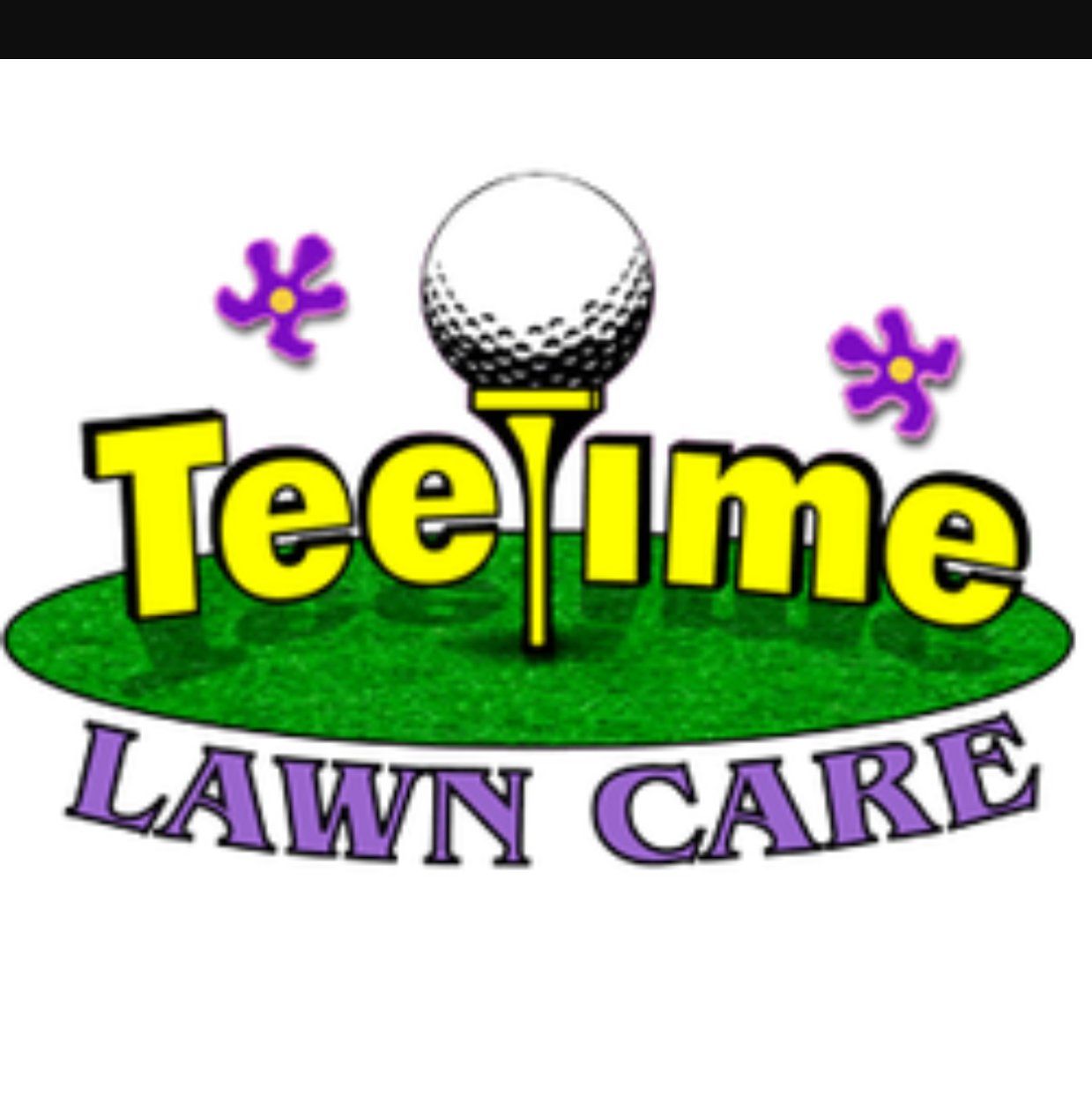 Tee Time Lawn Care logo