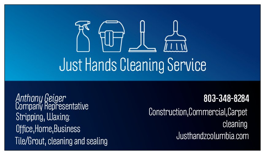 Just Hands Cleaning and Moving Service logo