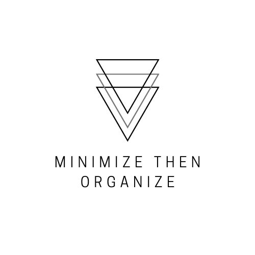 Minimize then Organize! logo