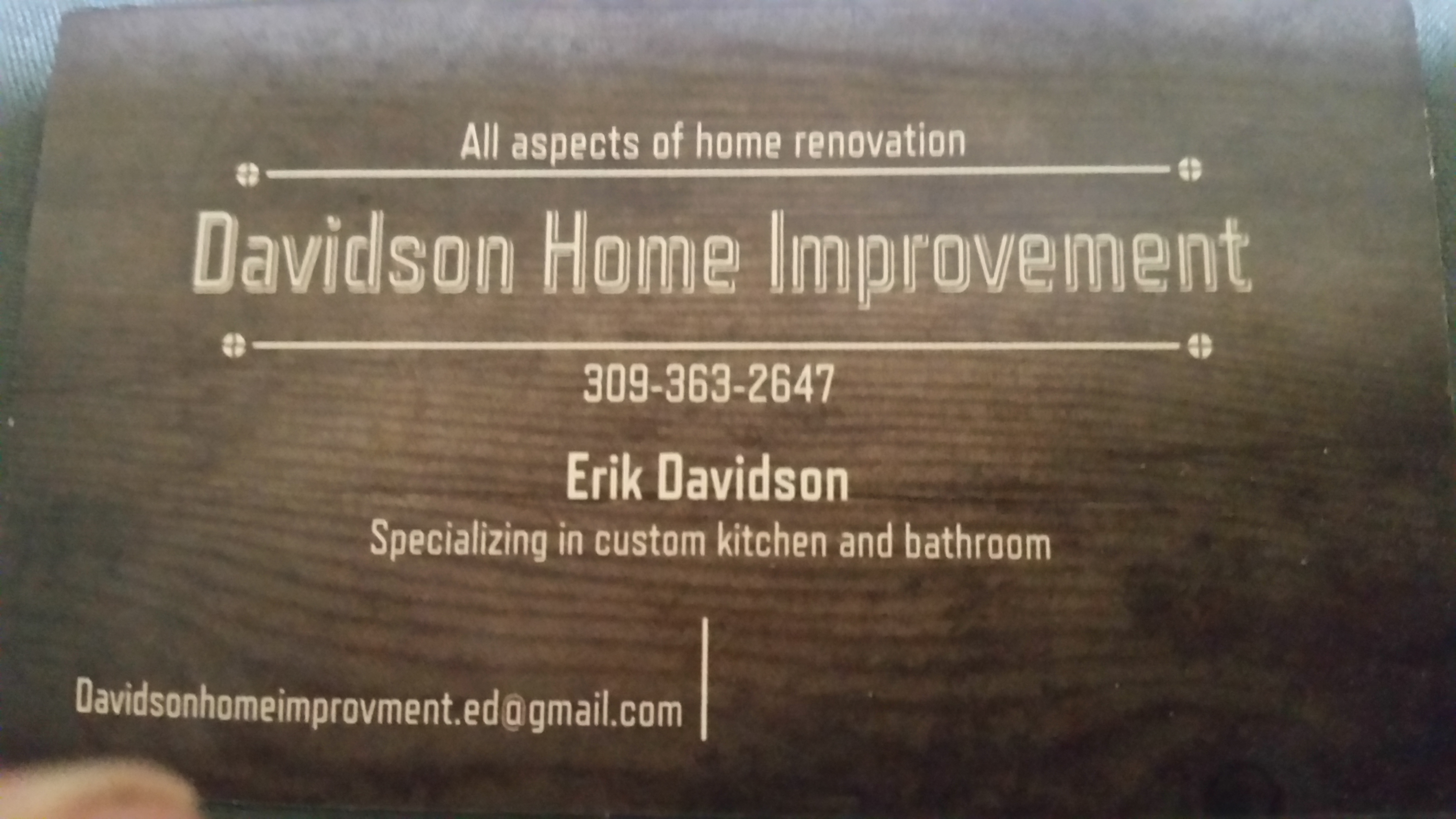 Logo for Davidson Home Improvement