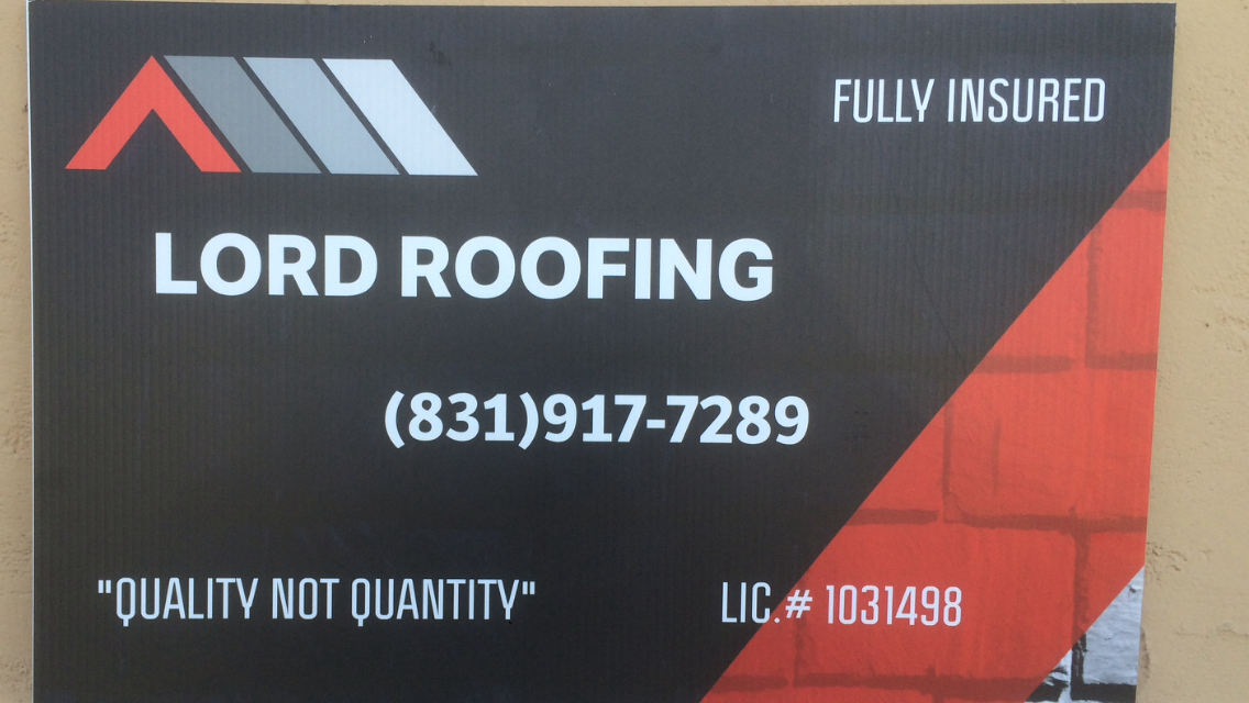 Logo for Lord roofing