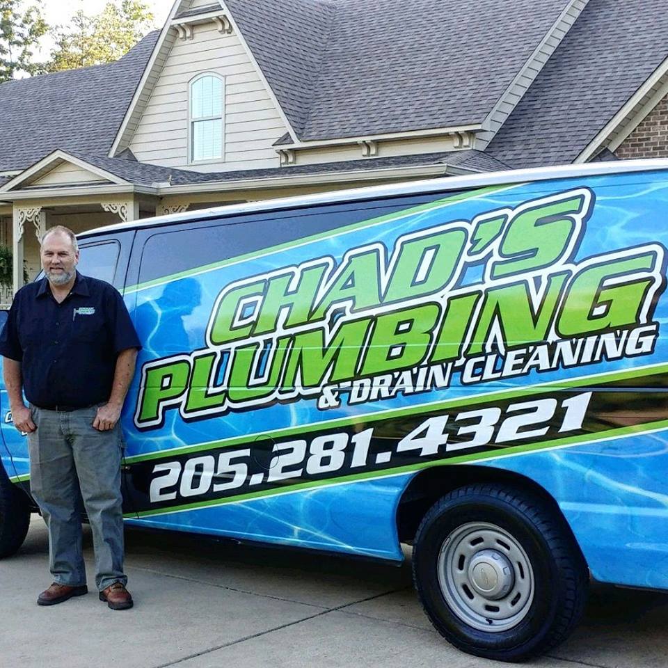 Chad's Plumbing and Drain Cleaning logo