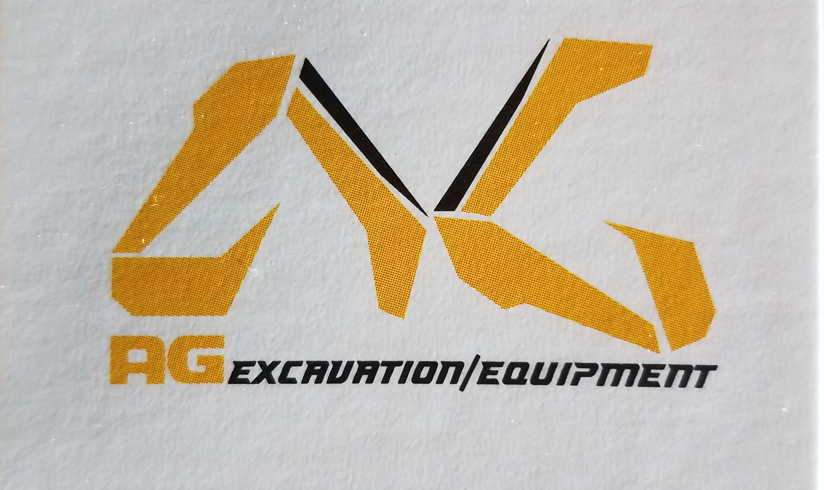 AG Excavating & Landscape logo