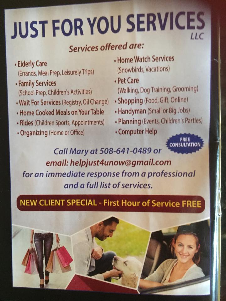 Just For You Services logo
