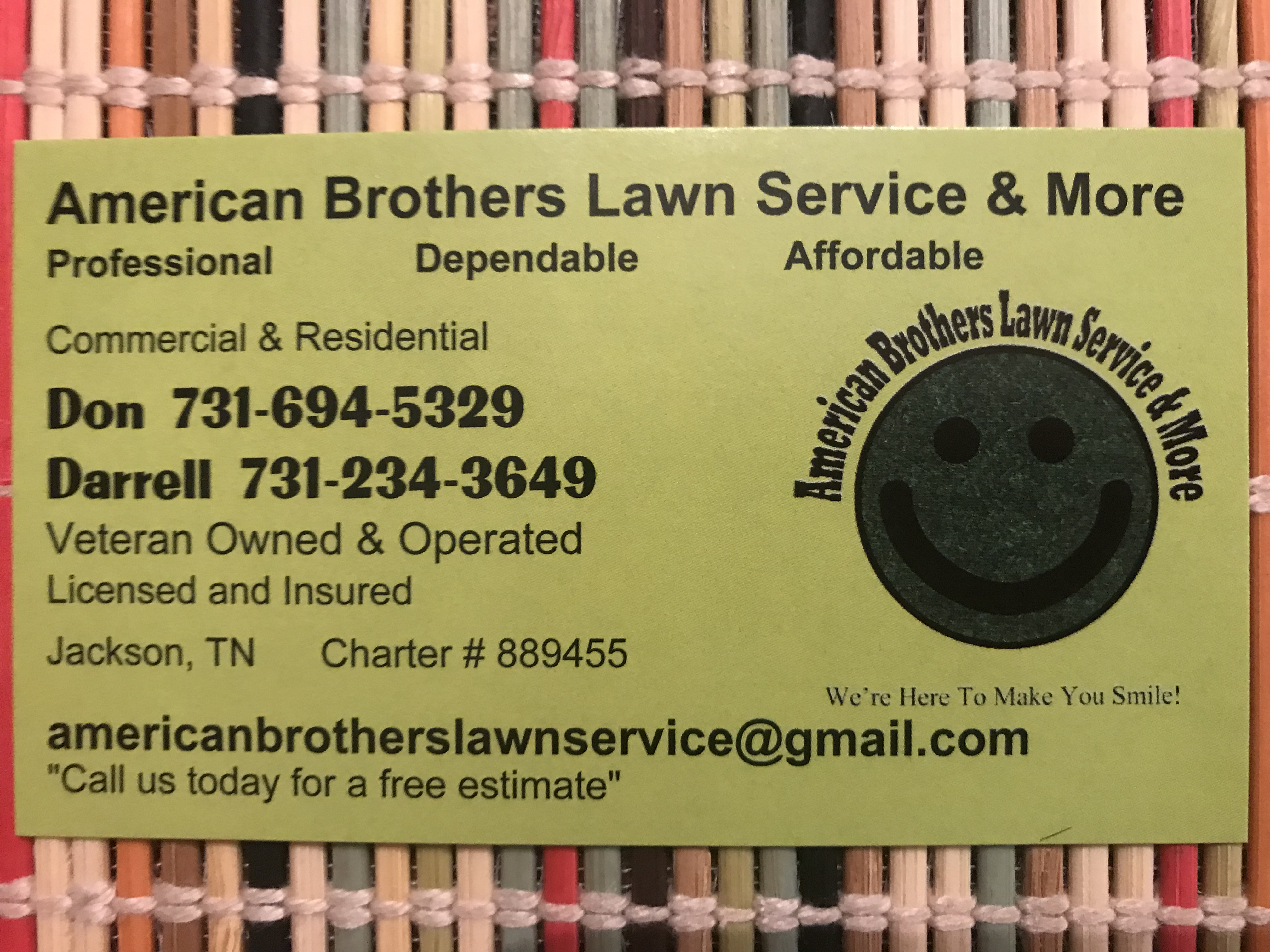 American Brothers Lawn Service & More logo