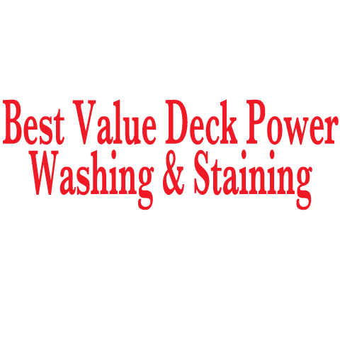 Logo for Best Value Deck Power Washing & Staining