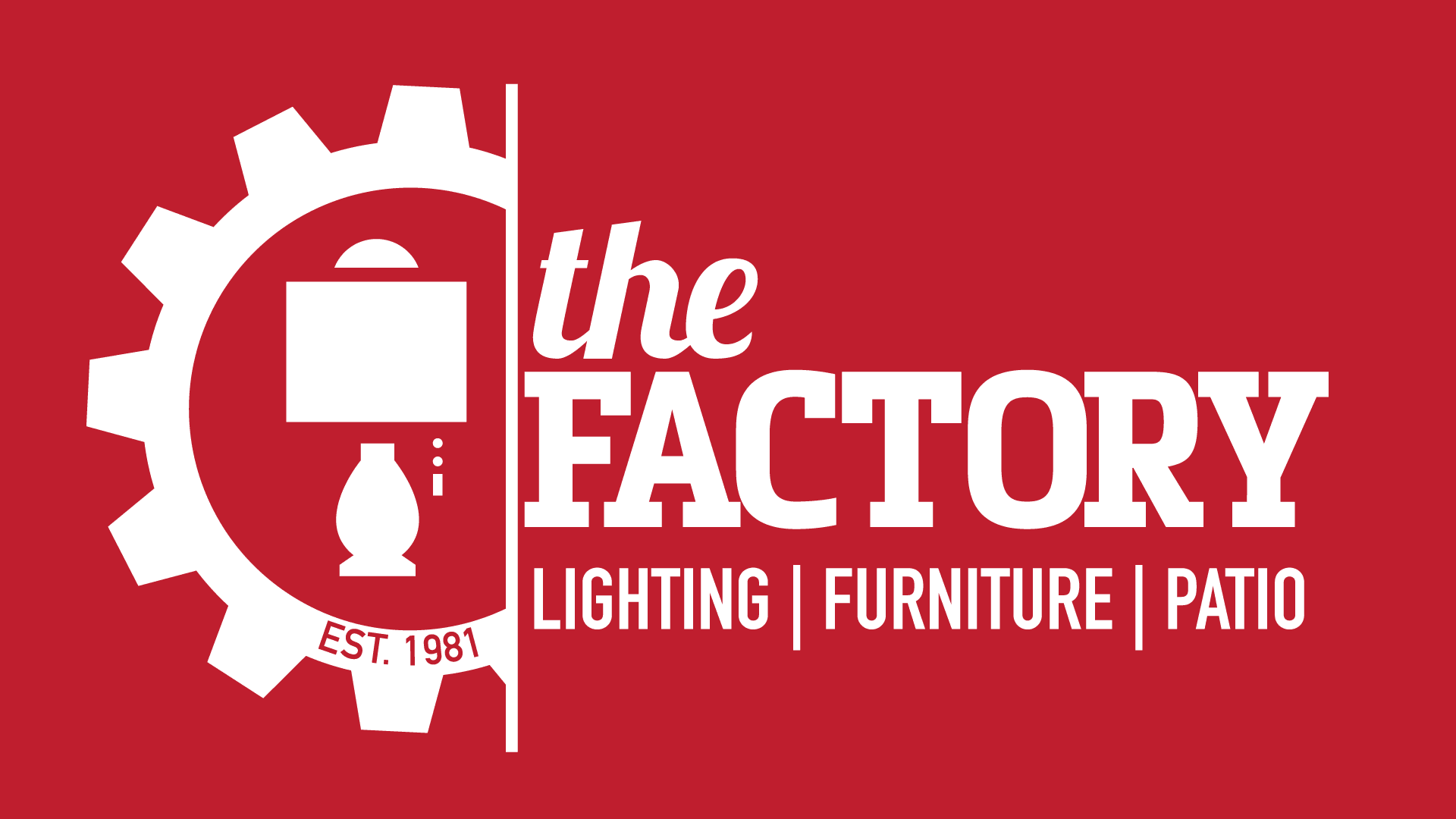 The Factory Lighting - Furniture - Patio logo