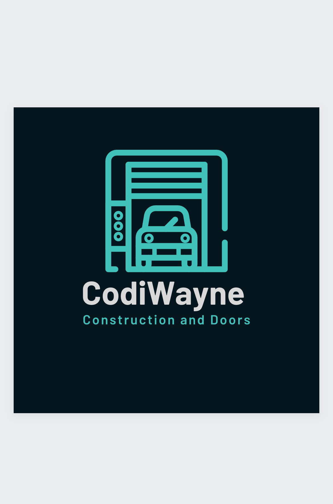 Codiwayne Construction & Door logo