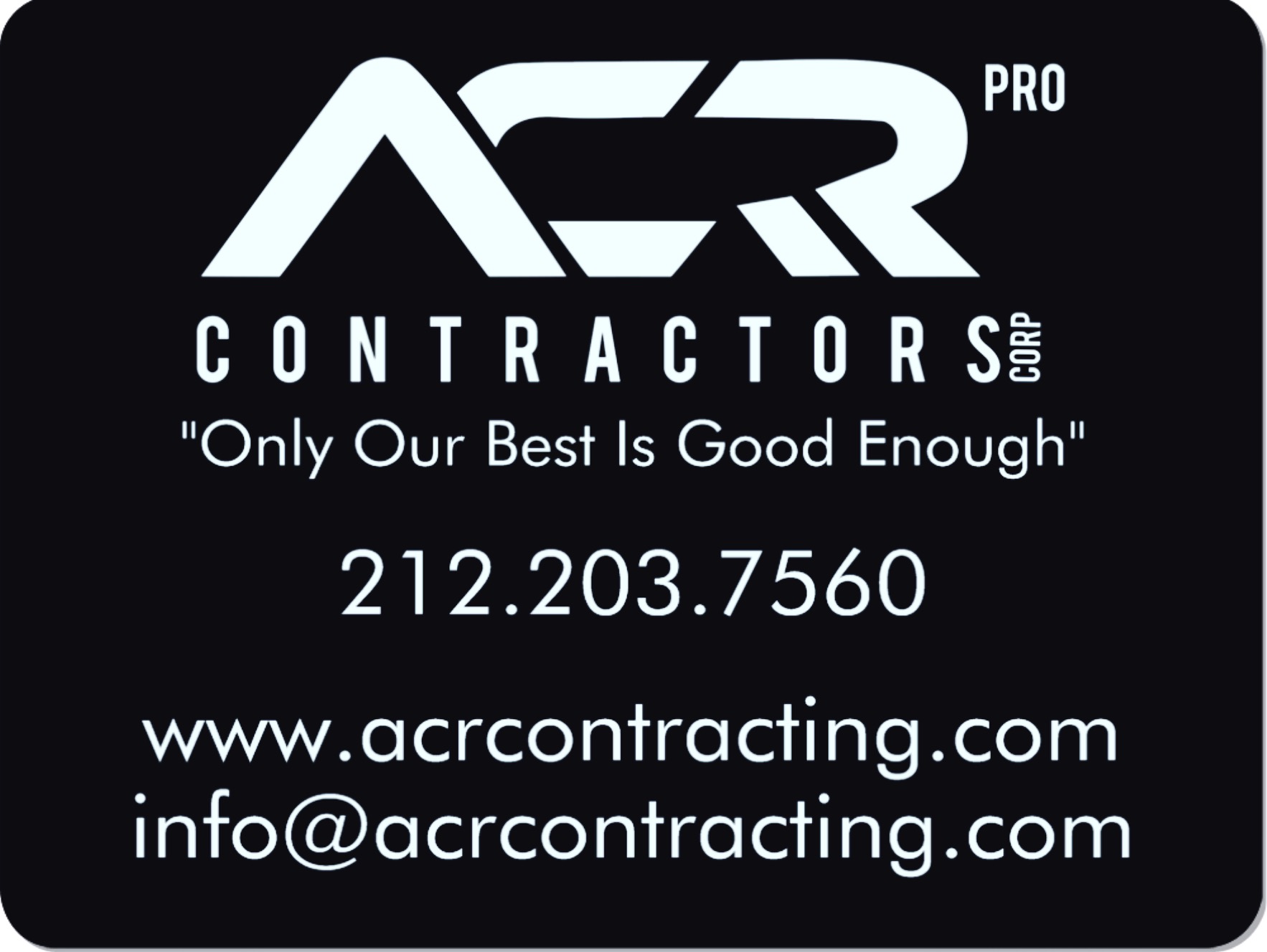 ACR Pro Contractors logo