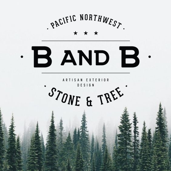 B&B Stone And Tree logo